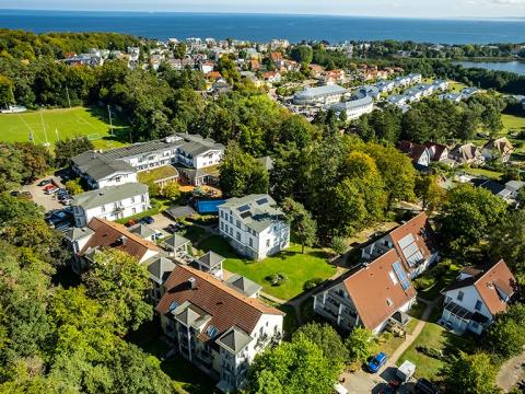 Einzigartige Lage der Hotelanlage Villen im Park