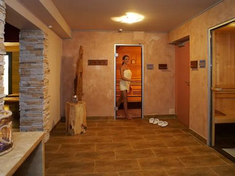 Der Saunabereich bietet Ihnen eine finnische Sauna, Bio-Sauna, Infrarot-Kabine, uvm.