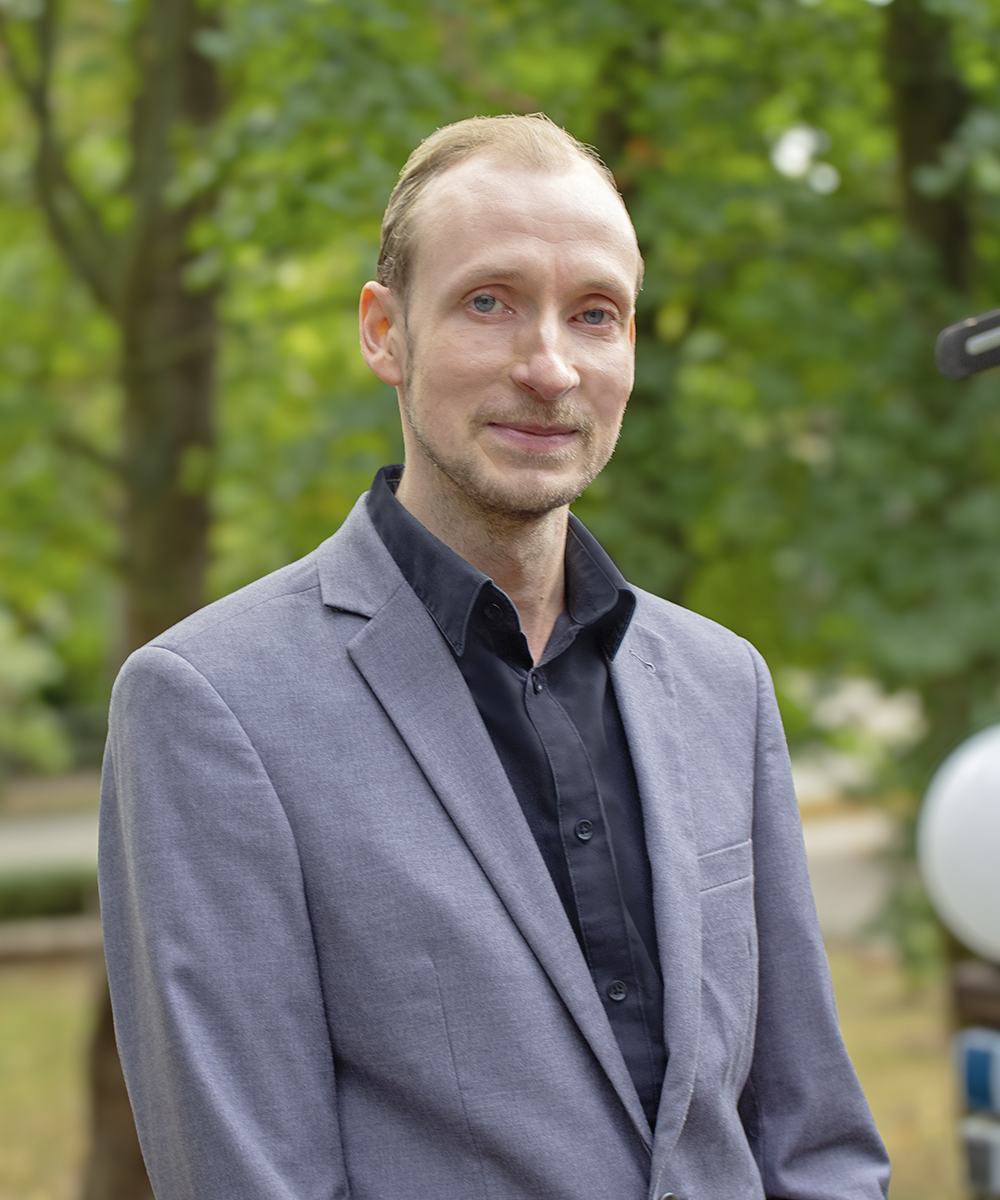 Personalreferent Andr&eacute; Gr&auml;ning