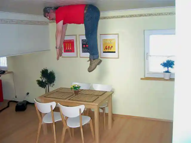 Das verrückte Haus in Trassenheide - ein lustiges Foto-Motiv